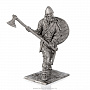 Оловянный солдатик миниатюра "Викинг с топором, 9-10 вв.", фотография 2. Интернет-магазин ЛАВКА ПОДАРКОВ